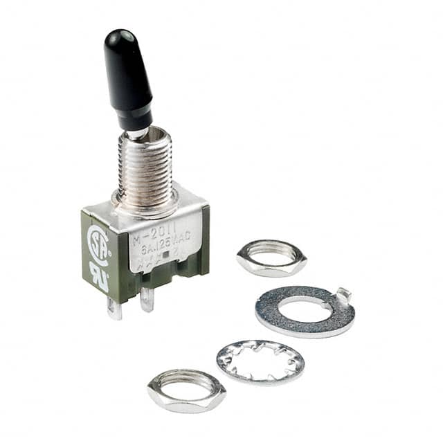 M2011SS1W01/UC-BA SWITCH TOGGLE SPST 6A 125V