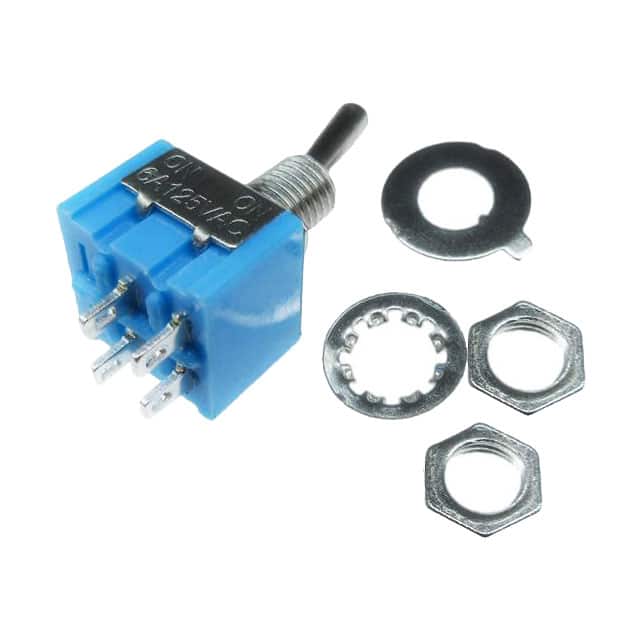 SW-T2-3A-A-A2-M2 MINIATURE TOGGLE SWITCH, SOLDER