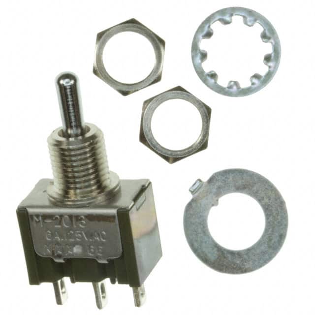 M2013S2A1W01 SWITCH TOGGLE SPDT 6A 125V