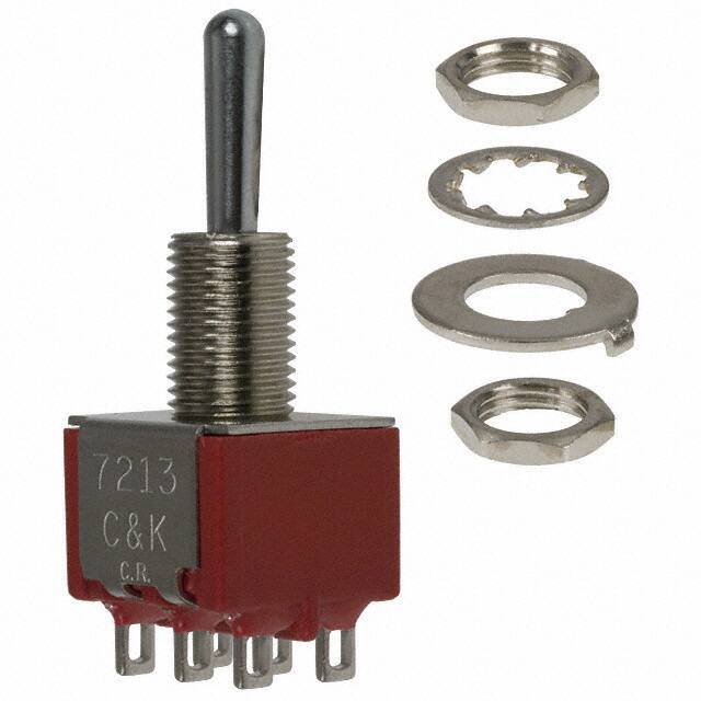 7213SYZQE SWITCH TOGGLE SP3T 5A 120V