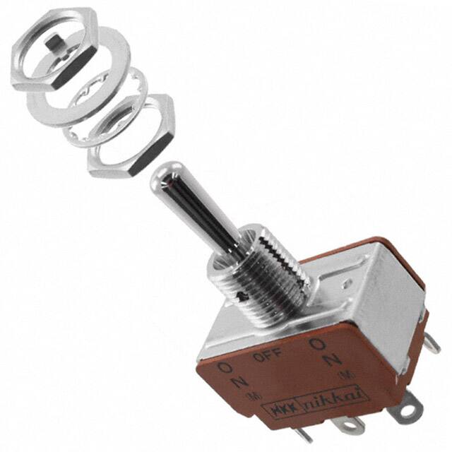 S338 SWITCH TOGGLE DPDT 15A 125V