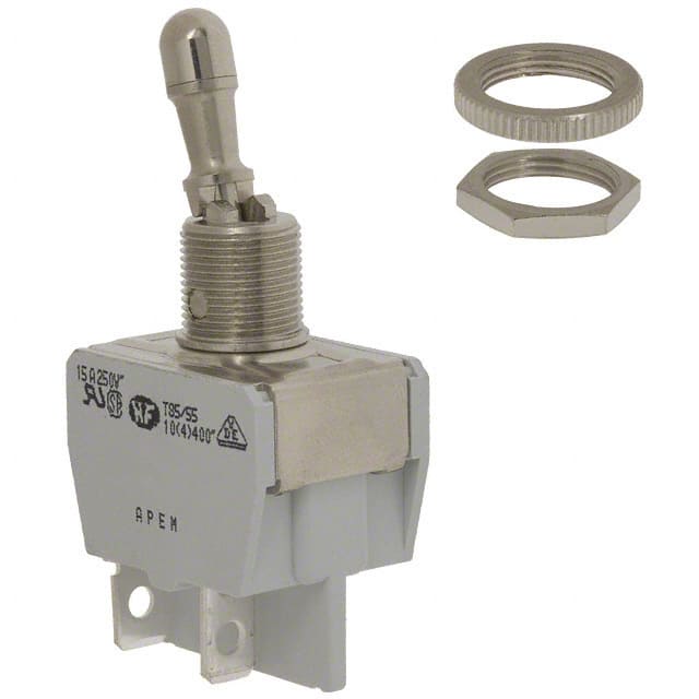 641H/22V SWITCH TOGGLE DPST 15A 250V