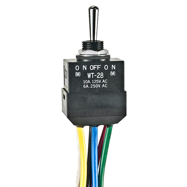 WT28L SWITCH TOGGLE DPDT 10A 125V