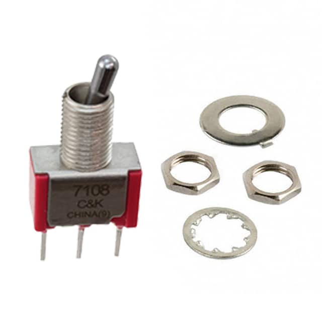 7108MYCQE22 SWITCH TOGGLE SPDT 5A 120V