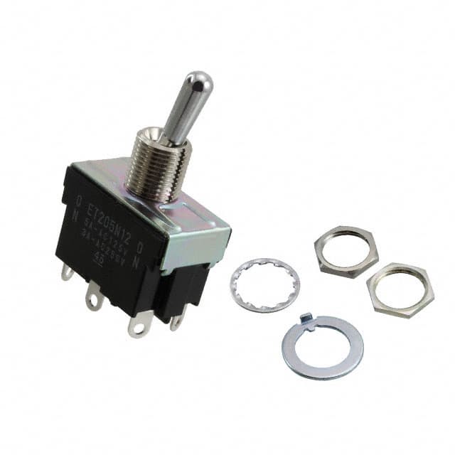 ET205N12-Z SWITCH TOGGLE DPDT 5A 125V