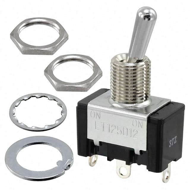 ET125D12-Z SWITCH TOGGLE SPDT 25A 125V