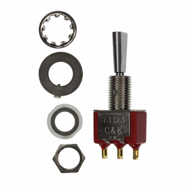 7103P3YZGE SWITCH TOGGLE SPDT 5A 120V