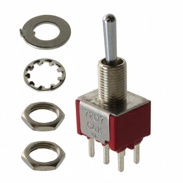 7207SYCSE SWITCH TOGGLE DPDT 5A 120V