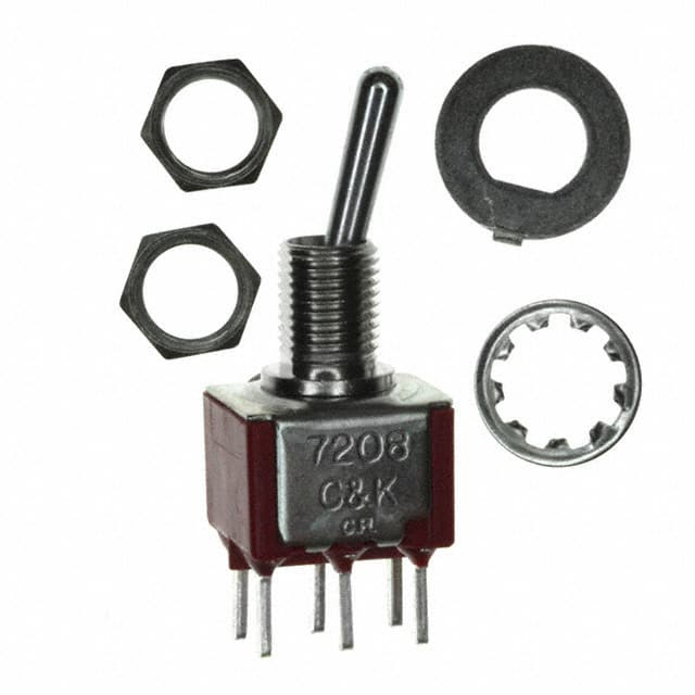 7208SHCQE SWITCH TOGGLE DPDT 5A 120V