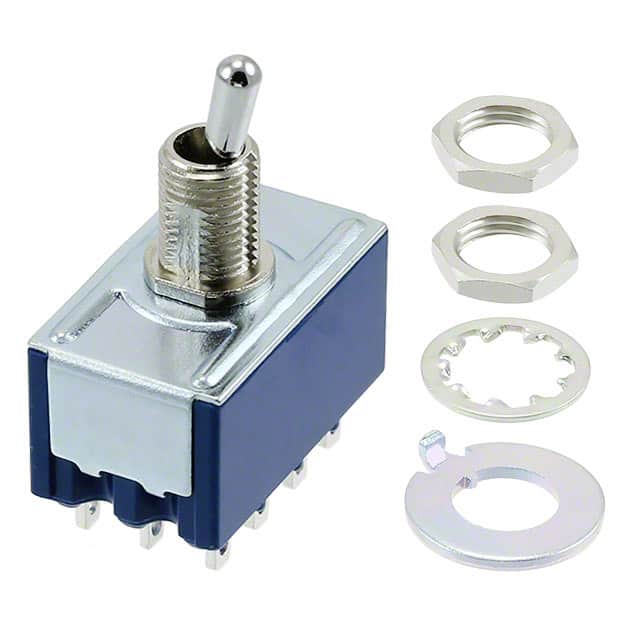 8J4011-Z SWITCH TOGGLE 4PDT 6A 125V