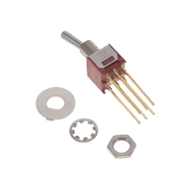 T201M1HWBE SWITCH TOGGLE DPDT 0.4VA 20V