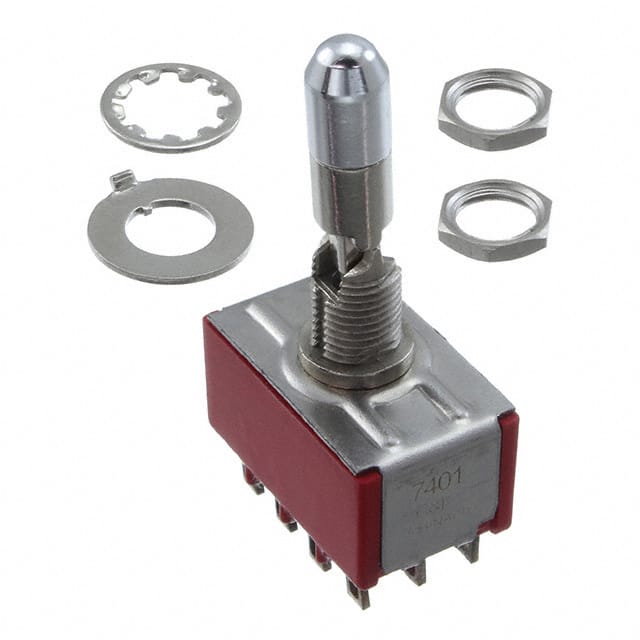 7401K2ZQE SWITCH TOGGLE 4PDT 5A 120V