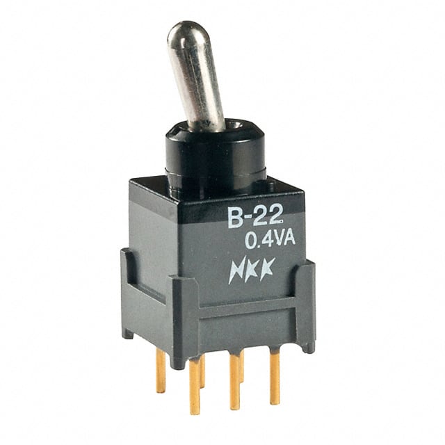B22JP SWITCH TOGGLE DPDT 0.4VA 28V