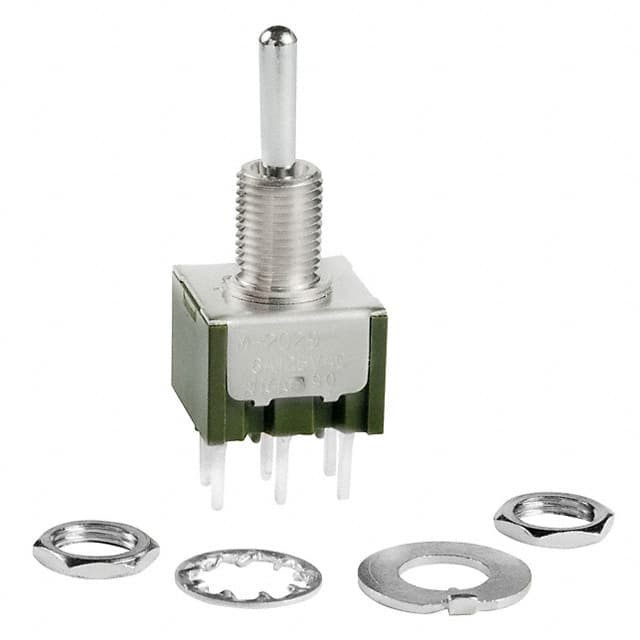 M2029SS1W03 SWITCH TOGGLE DPDT 6A 125V