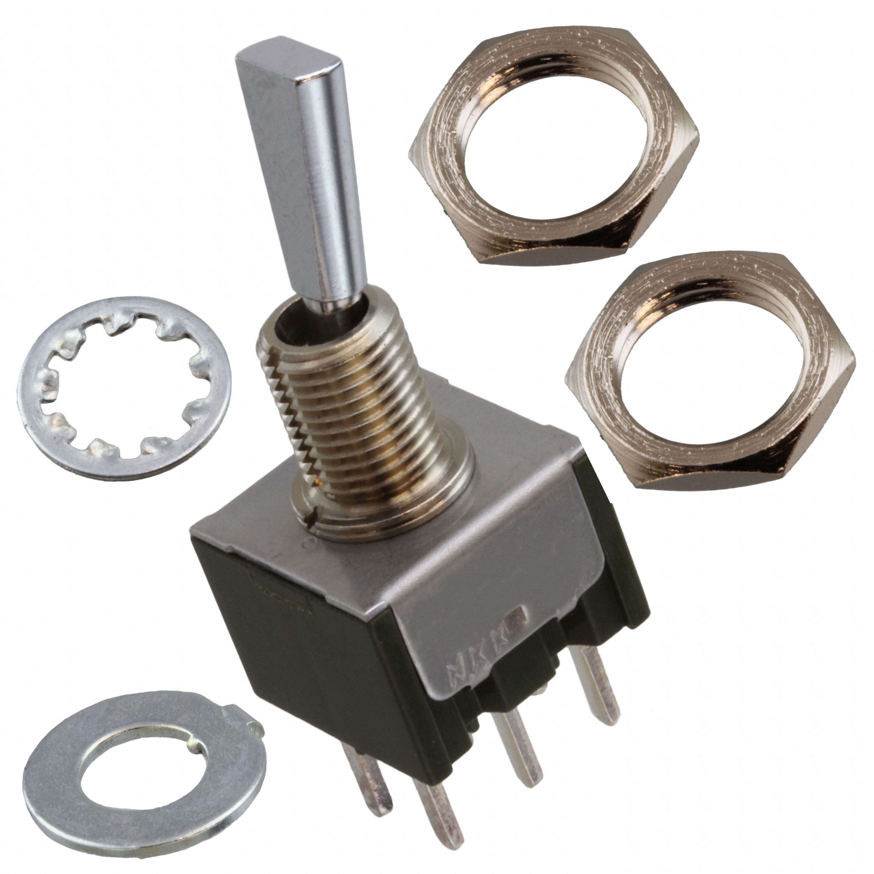 M2025ES1W03 SWITCH TOGGLE DPDT 6A 125V