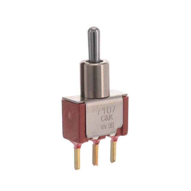 7107MD9CBE SWITCH TOGGLE SPDT 0.4VA 20V