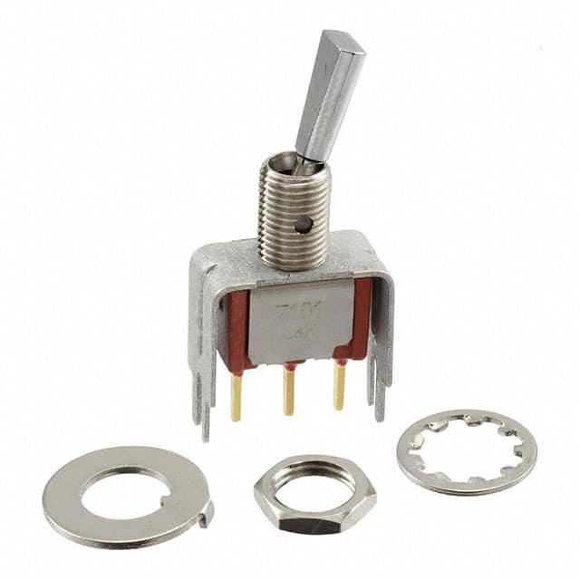 7101P3YV3BE SWITCH TOGGLE SPDT 0.4VA 20V