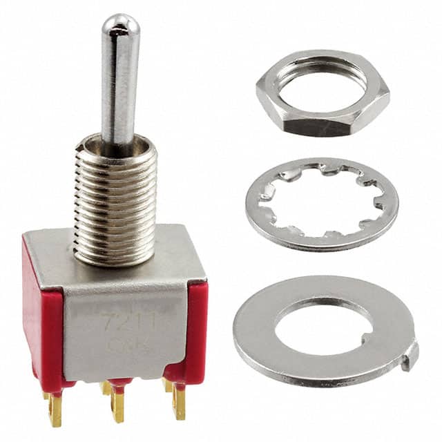 7211SYZBE SWITCH TOGGLE SP3T 0.4VA 20V