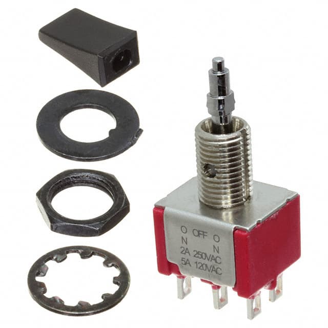 7205L42YZQE2 SWITCH TOGGLE DPDT 5A 120V