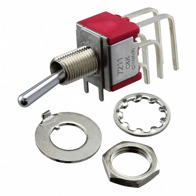 7211SYAV2QE SWITCH TOGGLE SP3T 5A 120V