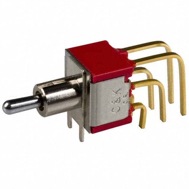 7207MD9AV2BE SWITCH TOGGLE DPDT 0.4VA 20V