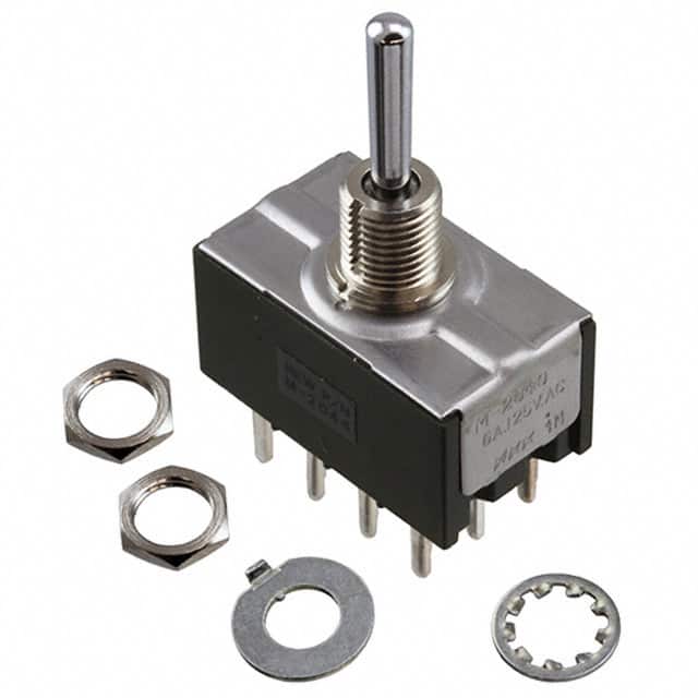 M2044SA1W03 SWITCH TOGGLE DP3T 6A 125V