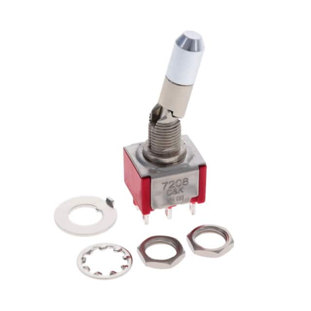7208K12ZQE SWITCH TOGGLE DPDT 5A 120V