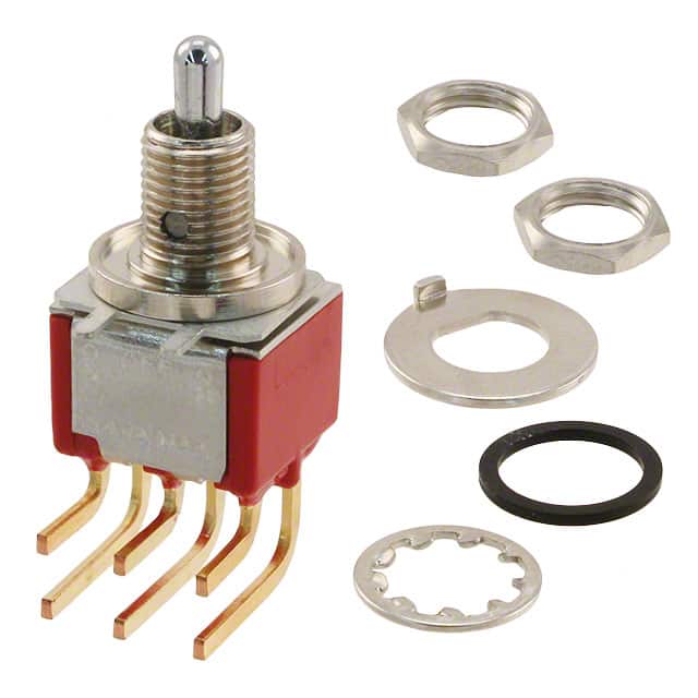 7203MPCWABE SWITCH TOGGLE DPDT 0.4VA 20V