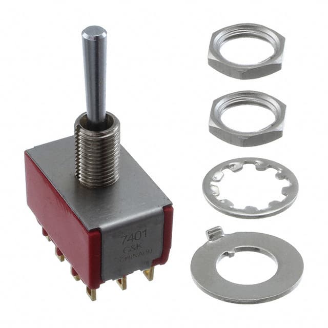 7401SDZQE SWITCH TOGGLE 4PDT 5A 120V