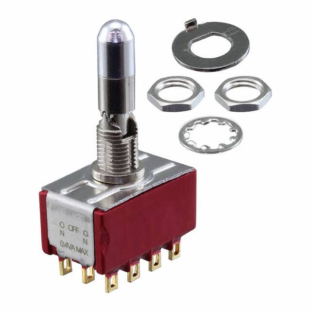 7403K2ZBE SWITCH TOGGLE 4PDT 0.4VA 20V