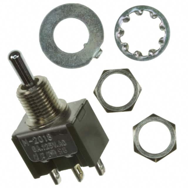 M2018S2A1W01 SWITCH TOGGLE SPDT 6A 125V