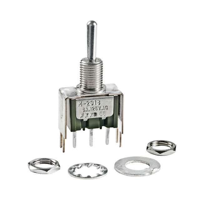 M2018SS1W13 SWITCH TOGGLE SPDT 6A 125V