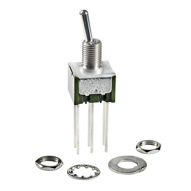 M2022SS1W06 SWITCH TOGGLE DPDT 6A 125V