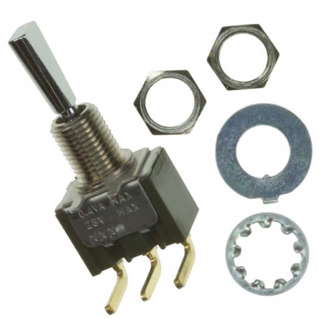 M2018ES1G30 SWITCH TOGGLE SPDT 0.4VA 28V