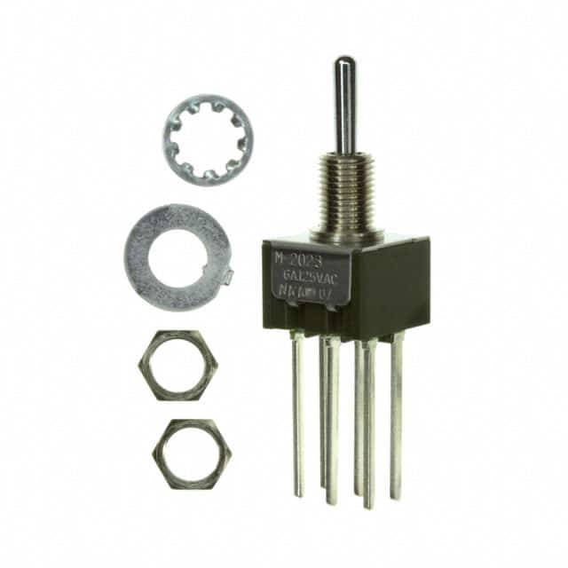 M2023SS1W06 SWITCH TOGGLE DPDT 6A 125V