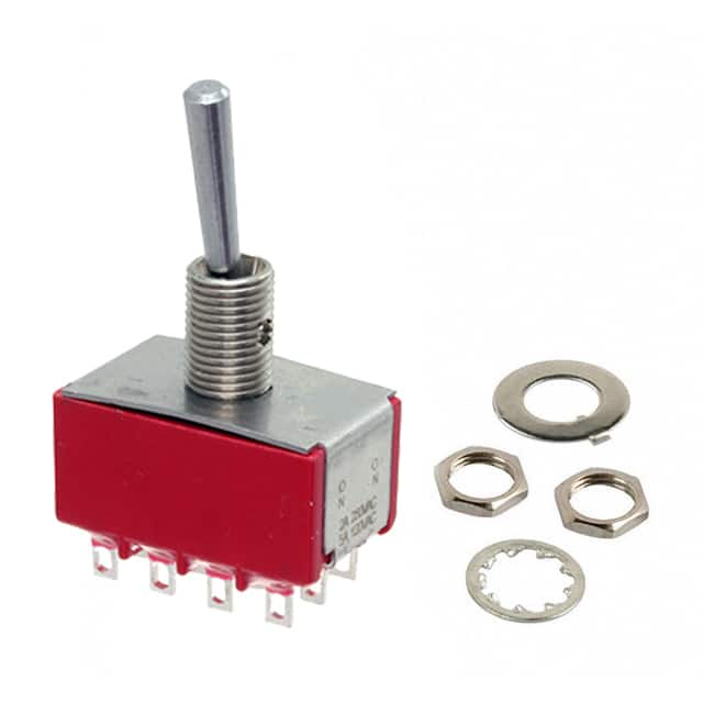 7408L2PYZQE SWITCH TOGGLE 4PDT 5A 120V