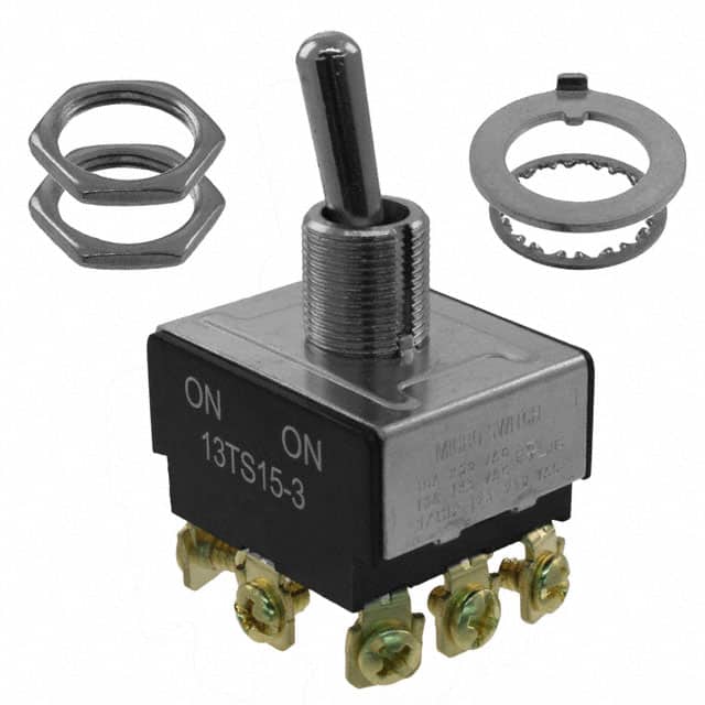 13TS15-3 SWITCH TOGGLE 3PDT 18A 125V