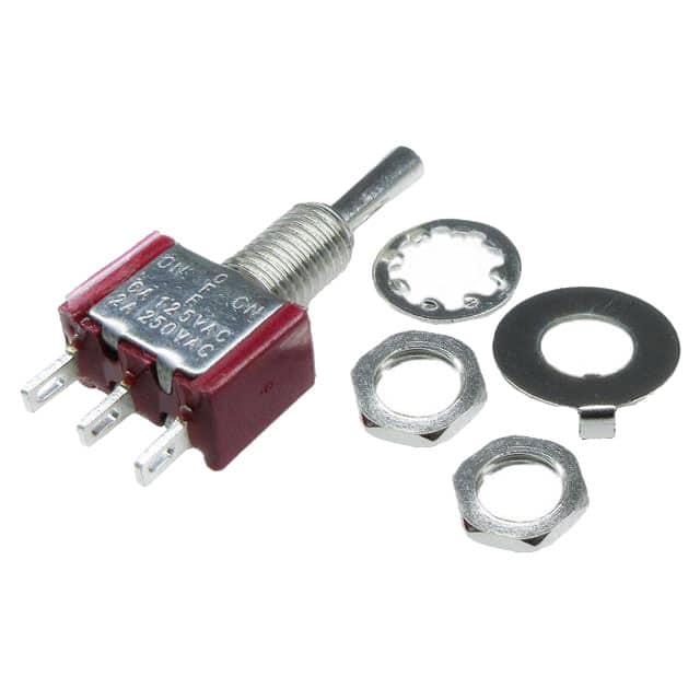SW-T2-2E-A-A2-M1 MINIATURE TOGGLE SWITCH, SOLDER