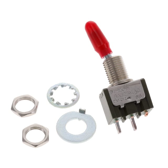 M2011SS1W01-BC SWITCH TOGGLE SPST 6A 125V