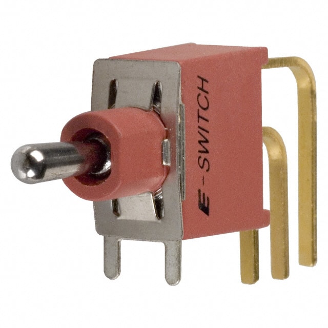 100AWSP1T2B4M7RE SWITCH TOGGLE SPDT 0.4VA 20V