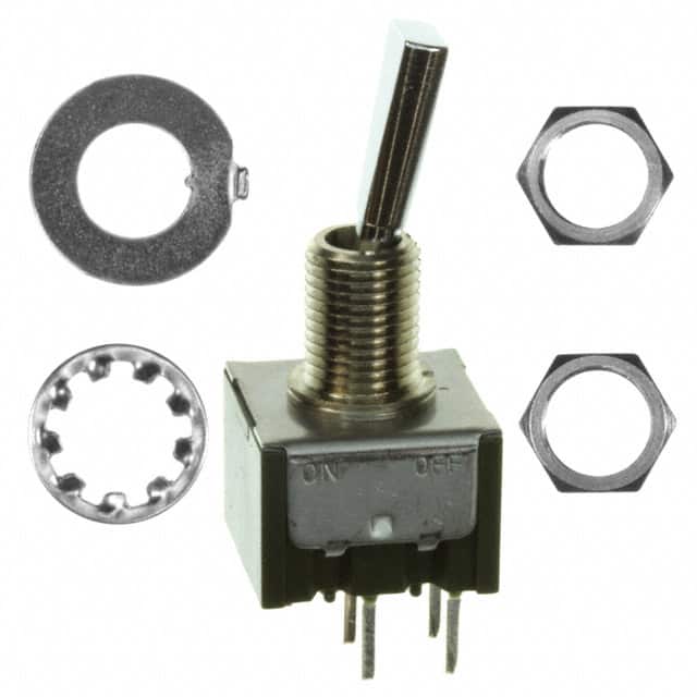 M2021ES1W03 SWITCH TOGGLE DPST 6A 125V