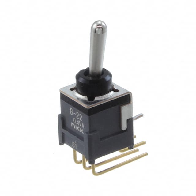B22AH SWITCH TOGGLE DPDT 0.4VA 28V