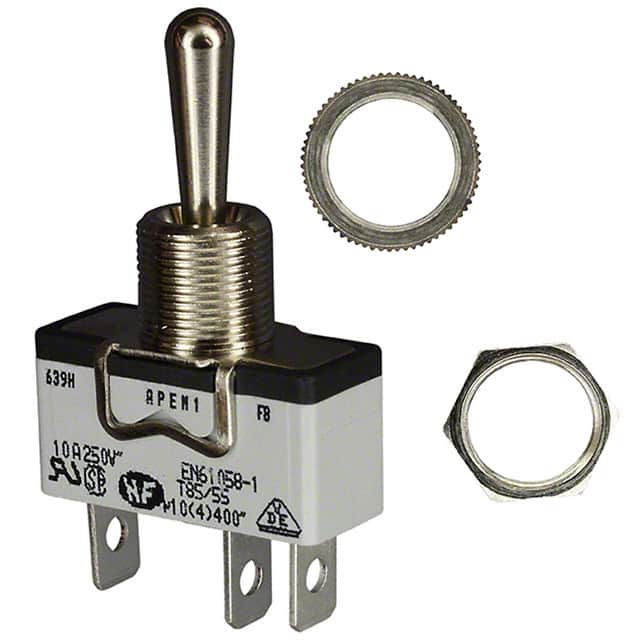639H/2 SWITCH TOGGLE SPDT 10A 250V