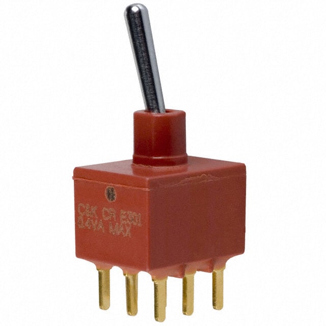 E301SD1CBE SWITCH TOGGLE 3PDT 0.4VA 20V