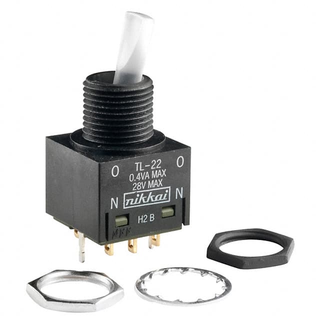 TL22SNAG016G SWITCH TOGGLE DPDT 0.4VA 28V