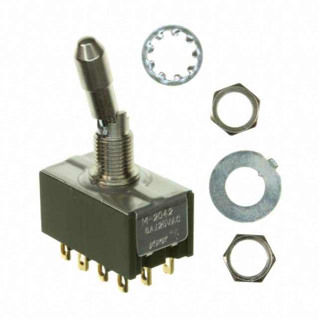 M2042LL1A01 SWITCH TOGGLE 4PDT 6A 125V