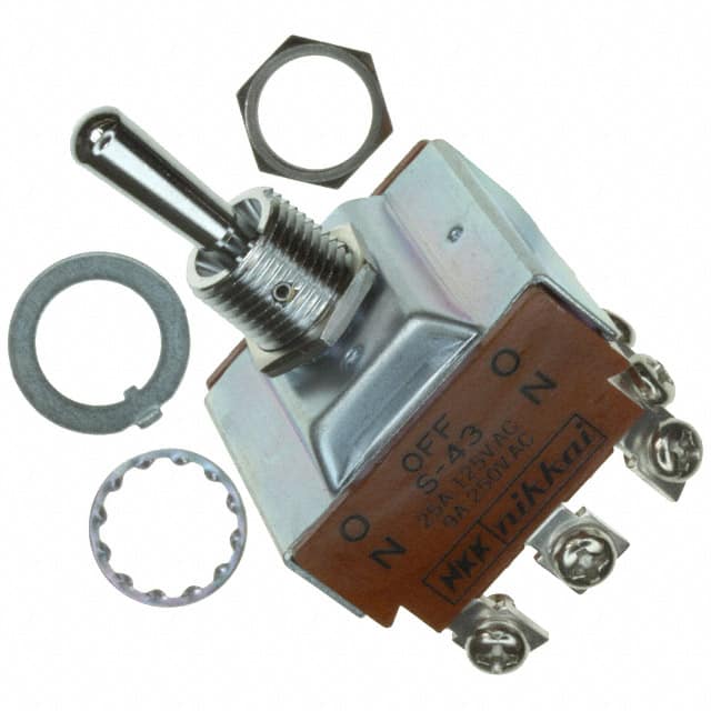 S43T SWITCH TOGGLE 4PDT 20A 125V