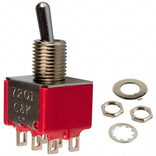 7201MDZQE SWITCH TOGGLE DPDT 5A 120V