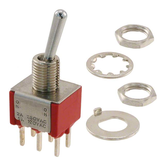 7201SDCQE SWITCH TOGGLE DPDT 5A 120V