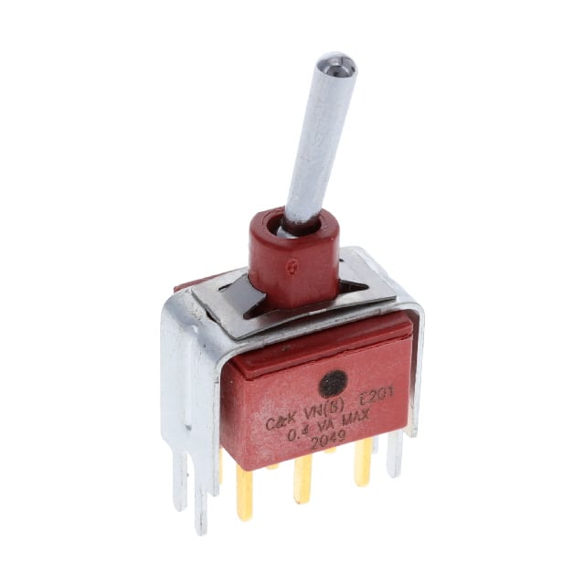 E201SD1V3BE SWITCH TOGGLE DPDT 0.4VA 20V
